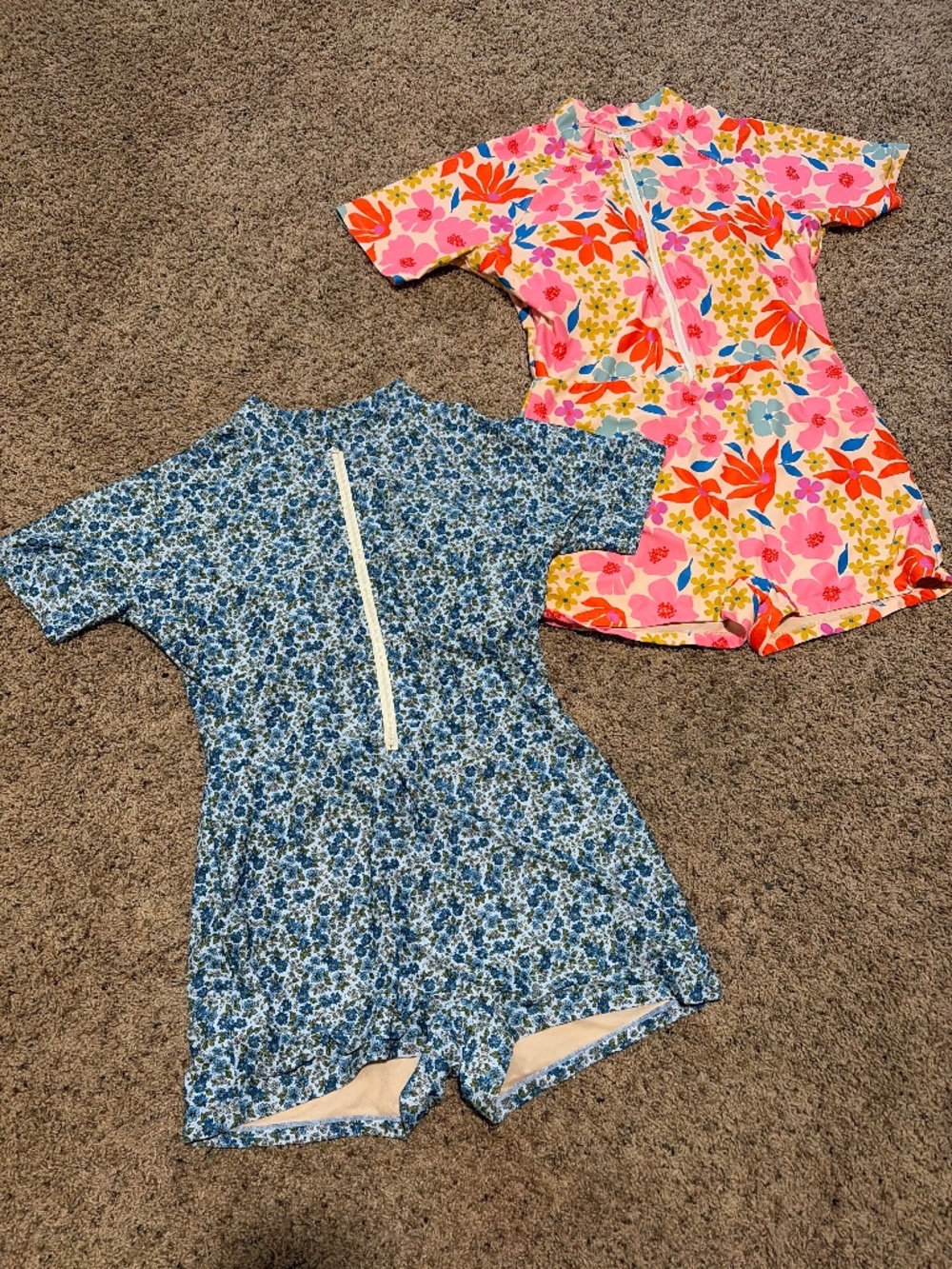 XL Lime Ricki Rashguard One Piece Swimsuits